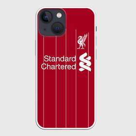 Чехол для iPhone 13 mini с принтом Liverpool FC в Белгороде,  |  | football | liverpool fc | liverpool football club | soccer | uefa | англия | клуб | ливерпуль | лига | матч | мяч | спорт | уефа | футбол | хендерсон