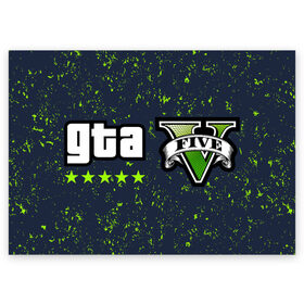 Поздравительная открытка с принтом GTA 5 / ГТА 5 в Белгороде, 100% бумага | плотность бумаги 280 г/м2, матовая, на обратной стороне линовка и место для марки
 | andreas | auto | game | games | grand | gta | gta 5 | gta online | gta5 | gtaonline | logo | online | san | theft | unf | автоугонщик | андреас | великий | гта | гта 5 | гта онлайн | гта5 | гтаонлайн | игра | игры | лого | логотипы | онлайн | пеф