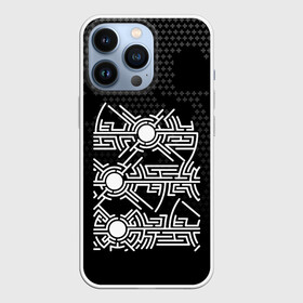 Чехол для iPhone 13 Pro с принтом МП (OKO) в Белгороде,  |  | pattern | textures | абстракция | волны | вселенная | геометрия | графика | дизайн | дыра | знак | иероглиф | кибер | киберпанк | космос | крест | лабиринт | линии | лого | луна | око | оригинал | орнамент | панк