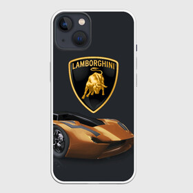 Чехол для iPhone 13 с принтом Lamborghini в Белгороде,  |  | bolide | car | italy | lamborghini | motorsport | power.prestige | автомобиль | автоспорт | болид | италия | ламборгини | мощь | престиж