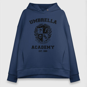 Женское худи Oversize хлопок с принтом The Umbrella Academy в Белгороде, френч-терри — 70% хлопок, 30% полиэстер. Мягкий теплый начес внутри —100% хлопок | боковые карманы, эластичные манжеты и нижняя кромка, капюшон на магнитной кнопке | Тематика изображения на принте: the umbrella academy | umbrella | академия амбрелла | амбрелла | герб | зонтик