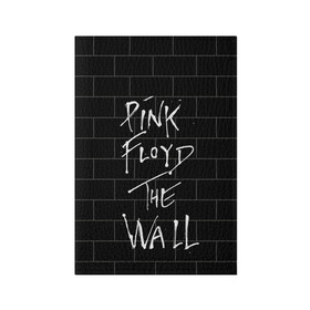 Обложка для паспорта матовая кожа с принтом PINK FLOYD в Белгороде, натуральная матовая кожа | размер 19,3 х 13,7 см; прозрачные пластиковые крепления | Тематика изображения на принте: pink floyd | the wall | пинк флоид | стена