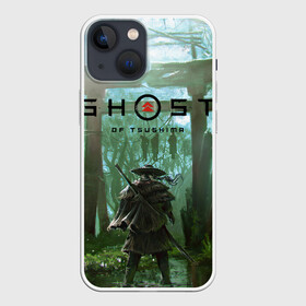Чехол для iPhone 13 mini с принтом Ghost of Tsushima в Белгороде,  |  | games | ghost of tsushima | ronin | samurai | игры | призрак цусимы | ронин | самурай