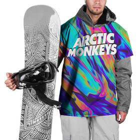 Накидка на куртку 3D с принтом ARCTIC MONKEYS в Белгороде, 100% полиэстер |  | alex turner | arctic monkeys | rock | алекс тернер | арктик манкис | рок