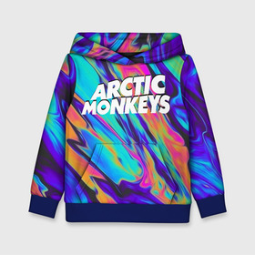 Детская толстовка 3D с принтом ARCTIC MONKEYS в Белгороде, 100% полиэстер | двухслойный капюшон со шнурком для регулировки, мягкие манжеты на рукавах и по низу толстовки, спереди карман-кенгуру с мягким внутренним слоем | alex turner | arctic monkeys | rock | алекс тернер | арктик манкис | рок