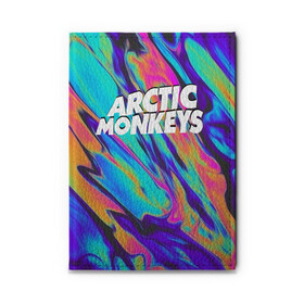 Обложка для автодокументов с принтом ARCTIC MONKEYS в Белгороде, натуральная кожа |  размер 19,9*13 см; внутри 4 больших “конверта” для документов и один маленький отдел — туда идеально встанут права | Тематика изображения на принте: alex turner | arctic monkeys | rock | алекс тернер | арктик манкис | рок