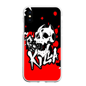 Чехол для iPhone XS Max матовый с принтом KILLA в Белгороде, Силикон | Область печати: задняя сторона чехла, без боковых панелей | Тематика изображения на принте: battle | blood | crusaders | dio | giorno | giovanna | jojo | jojos | jotaro | killer queen. wind | manga | ora | stardust | vento aureo | джо джо | манга | ора