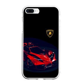 Чехол для iPhone 7Plus/8 Plus матовый с принтом Lamborghini Diverso в Белгороде, Силикон | Область печати: задняя сторона чехла, без боковых панелей | Тематика изображения на принте: bolide | car | italy | lamborghini | motorsport | power.prestige | автомобиль | автоспорт | болид | италия | ламборгини | мощь | престиж