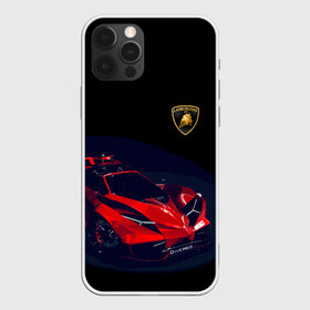 Чехол для iPhone 12 Pro с принтом Lamborghini Diverso в Белгороде, силикон | область печати: задняя сторона чехла, без боковых панелей | Тематика изображения на принте: bolide | car | italy | lamborghini | motorsport | power.prestige | автомобиль | автоспорт | болид | италия | ламборгини | мощь | престиж