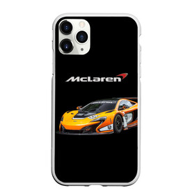 Чехол для iPhone 11 Pro матовый с принтом McLaren в Белгороде, Силикон |  | Тематика изображения на принте: bolide | car | mclaren | motorsport | power | prestige | автомобиль | автоспорт | болид | мощь | престиж