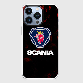 Чехол для iPhone 13 Pro с принтом Scania в Белгороде,  |  | scania | автобус | грузовик | дальнобой | дальнобойщик | лев | скания | фура | шведское авто