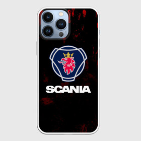 Чехол для iPhone 13 Pro Max с принтом Scania в Белгороде,  |  | Тематика изображения на принте: scania | автобус | грузовик | дальнобой | дальнобойщик | лев | скания | фура | шведское авто