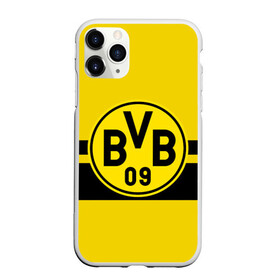 Чехол для iPhone 11 Pro Max матовый с принтом BORUSSIA DORTMUND в Белгороде, Силикон |  | borussia | bundesliga | football | germani | sport | бундеслига | германия | желтый | логотип | спорт | футбол