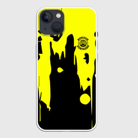 Чехол для iPhone 13 с принтом FC Borussia в Белгороде,  |  | football | germany | sancho dortmund | soccer | бавария | боруссия | дортмунд | лига чемпионов | псж | футбол | холанд | эрлинг холанд