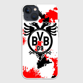 Чехол для iPhone 13 с принтом FC Borussia в Белгороде,  |  | football | germany | sancho dortmund | soccer | бавария | боруссия | дортмунд | лига чемпионов | псж | футбол | холанд | эрлинг холанд