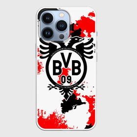 Чехол для iPhone 13 Pro с принтом FC Borussia в Белгороде,  |  | Тематика изображения на принте: football | germany | sancho dortmund | soccer | бавария | боруссия | дортмунд | лига чемпионов | псж | футбол | холанд | эрлинг холанд