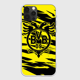 Чехол для iPhone 12 Pro Max с принтом FC Borussia в Белгороде, Силикон |  | Тематика изображения на принте: football | germany | sancho dortmund | soccer | бавария | боруссия | дортмунд | лига чемпионов | псж | футбол | холанд | эрлинг холанд