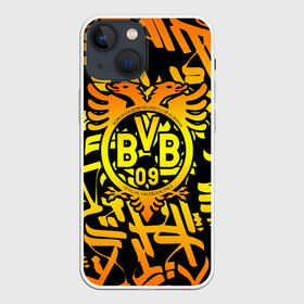 Чехол для iPhone 13 mini с принтом FC Borussia в Белгороде,  |  | football | germany | sancho dortmund | soccer | бавария | боруссия | дортмунд | лига чемпионов | псж | футбол | холанд | эрлинг холанд