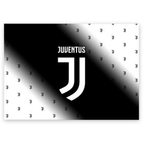 Поздравительная открытка с принтом JUVENTUS / ЮВЕНТУС в Белгороде, 100% бумага | плотность бумаги 280 г/м2, матовая, на обратной стороне линовка и место для марки
 | ball | club | dtynec | foot | football | italy | juventus | logo | ronaldo | sport | team | дибала | италия | клуб | лого | логотип | логотипы | огмутегы | роналдо | сборная | символ | символы | спорт | форма | футбол | футболист | футболисту | 