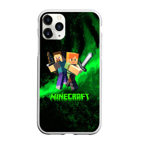 Чехол для iPhone 11 Pro матовый с принтом Minecraft Майнкрафт в Белгороде, Силикон |  | craft | creeper | dungeon | dungeons | earth | game | logo | mine | minecraft | mobile | online | дунгеонс | земля | зомби | игра | крипер | лого | майкрафт | майнкрафт | мобайл | онлайн | подземелье | подземелья