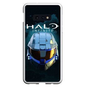 Чехол для Samsung S10E с принтом Halo Infinite в Белгороде, Силикон | Область печати: задняя сторона чехла, без боковых панелей | Тематика изображения на принте: fp | halo | halo infinite | master chief | microsoft | skull | игра | мастер чиф | сияние | спартанец 117 | череп | шутер