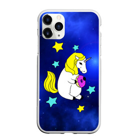 Чехол для iPhone 11 Pro Max матовый с принтом Звездный Единорог в Белгороде, Силикон |  | angel | stars | unicorn | wings | ангел | блестящие | вселенная | галактика | детские | донат | еда | единорог | единорожки | звезды | копыта | космический | лошадка | лошадь | луна | малыш | неоновые | пегас | пони