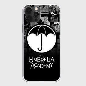 Чехол для iPhone 12 Pro Max с принтом Академия Амбрелла в Белгороде, Силикон |  | the umbrella academy | umbrella | академия амбрелла | амбрелла | герб | зонтик | комиксы