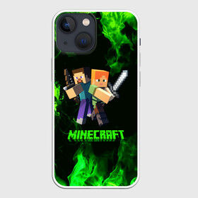 Чехол для iPhone 13 mini с принтом Minecraft в Белгороде,  |  | craft | creeper | dungeon | dungeons | earth | game | logo | mine | minecraft | mobile | online | дунгеонс | земля | зомби | игра | крипер | лого | майкрафт | майнкрафт | мобайл | онлайн | подземелье | подземелья