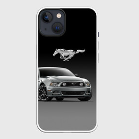 Чехол для iPhone 13 с принтом Mustang в Белгороде,  |  | car | hoofs | horse | mane | motorsport | mustang | power | prestige | tail | usa | автомобиль | автоспорт | грива | конь | копыта | лошадь | мощь | мустанг | престиж | сша | хвост