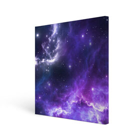 Холст квадратный с принтом Космическое небо в Белгороде, 100% ПВХ |  | Тематика изображения на принте: арт | белый | бирюзовый | звёзды | космос | облако | розовый | синий | сияние | тёмный | туманность | фиолетовый | яркие цвета