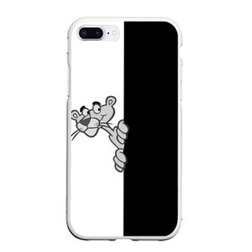 Чехол для iPhone 7Plus/8 Plus матовый с принтом Пантера в Белгороде, Силикон | Область печати: задняя сторона чехла, без боковых панелей | мультик | мультфильм | пантера | персонаж | розовая пантера