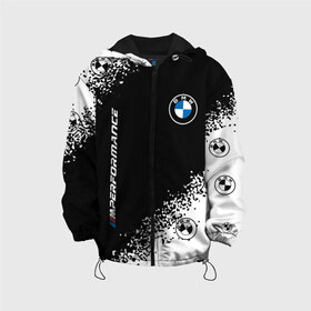 Детская куртка 3D с принтом BMW БМВ в Белгороде, 100% полиэстер | застежка — молния, подол и капюшон оформлены резинкой с фиксаторами, по бокам — два кармана без застежек, один потайной карман на груди, плотность верхнего слоя — 90 г/м2; плотность флисового подклада — 260 г/м2 | 2020 | auto | b m w | bmv | bmw | car | logo | moto | performance | power | series | sport | авто | б м в | бмв | игра | игры | иьц | лого | логотип | марка | машина | мото | мотоцикл | павер | перфоманс | серии | серия | символ | спорт