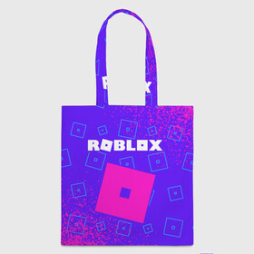 Шоппер 3D с принтом ROBLOX / РОБЛОКС в Белгороде, 100% полиэстер | Плотность: 200 г/м2; Размер: 34×35 см; Высота лямок: 30 см | blocks | blox | game | games | logo | minecraft | mobile | online | roblocks | roblox | robux | studio | блоки | игра | игры | квадрат | квадратик | кщидщч | лого | логотип | майнкрафт | онлайн | роблокс | робукс | символ | символы | студия