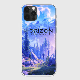 Чехол для iPhone 12 Pro с принтом Horizon Zero Dawn в Белгороде, силикон | область печати: задняя сторона чехла, без боковых панелей | aloy | antasy girl | art | artwork | digital art | fantasy | horizon | horizon: zero dawn | landscape | tallneck | warrior fantasy | weapon | zero dawn