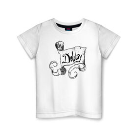 Детская футболка хлопок с принтом Dobby в Белгороде, 100% хлопок | круглый вырез горловины, полуприлегающий силуэт, длина до линии бедер | dobby | harry potter | vdosadir | гарри поттер | джоан роулинг | добби