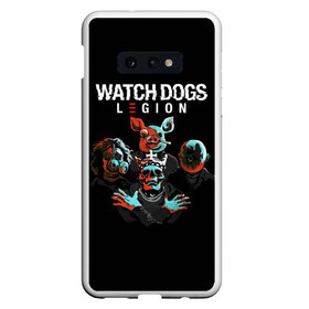 Чехол для Samsung S10E с принтом Watch Dogs Legion в Белгороде, Силикон | Область печати: задняя сторона чехла, без боковых панелей | dedsec | legion | watch dogs | watch dogs 2 | watch dogs 3 | watch dogs legion | вотч догс | вотч догс легион