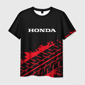 Мужская футболка 3D с принтом HONDA / ХОНДА в Белгороде, 100% полиэфир | прямой крой, круглый вырез горловины, длина до линии бедер | accord | auto | civic | crv | honda | jylf | logo | moto | motors | racing | sport | авто | автомобиль | аккорд | гонки | гоночный | лого | логотип | логотипы | марка | мото | моторс | мотоцикл | рщтвф | серия | символ | символы | спорт