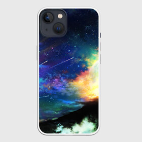 Чехол для iPhone 13 с принтом Космические краски в Белгороде,  |  | galaxy | nasa | nebula | space | star | абстракция | вселенная | галактика | звезда | звезды | космический | наса | планеты