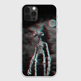 Чехол для iPhone 12 Pro Max с принтом Siren Head Horror в Белгороде, Силикон |  | Тематика изображения на принте: glitch | glitch siren head | rgb | siren head | sirena | глитч | глич | ретро | сирейноголовый | сирена | сиреноголовый