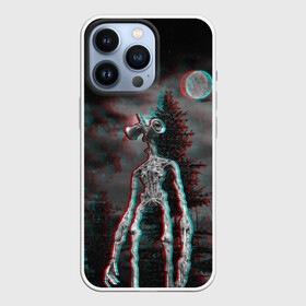 Чехол для iPhone 13 Pro с принтом Siren Head Horror в Белгороде,  |  | Тематика изображения на принте: glitch | glitch siren head | rgb | siren head | sirena | глитч | глич | ретро | сирейноголовый | сирена | сиреноголовый