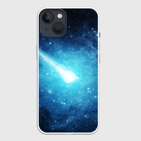 Чехол для iPhone 13 с принтом Комета в Белгороде,  |  | galaxy | nasa | nebula | space | star | абстракция | вселенная | галактика | звезда | звезды | космический | наса | планеты