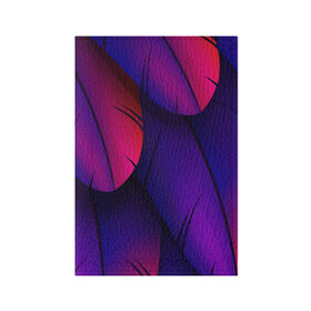 Обложка для паспорта матовая кожа с принтом Tropics в Белгороде, натуральная матовая кожа | размер 19,3 х 13,7 см; прозрачные пластиковые крепления | purple | абстрактный | абстракция | геометрический рисунок | геометрия | индиго | корея | кружево | листья | лого | неон | неоновая | неоновое | неоновые листья | неоновый | пальмы | рисунок | текстура