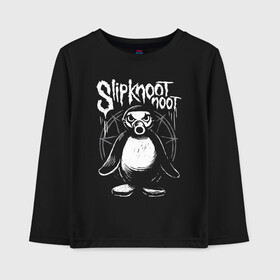 Детский лонгслив хлопок с принтом Slipknot Slipkoot Noot в Белгороде, 100% хлопок | круглый вырез горловины, полуприлегающий силуэт, длина до линии бедер | corer taylor | fan | merch | music | noot noot | nu metal | satan | slipknot | звезда | кори | мерч | музыка | нью метал | пародия | пентаграма | пентаграмма | петля | прикол | сатана | сатанизм | слипкнот | слипнот | тейлор | тэйлор