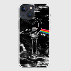 Чехол для iPhone 13 mini с принтом Dark Side of the Moon Stick в Белгороде,  |  | anime | japan | manga | pink floyd | sailor moon | аниме | девочка | девушка | луна | лунная призма | манга | сейлор мун | сэйлор мун | япония