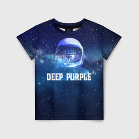 Детская футболка 3D с принтом Deep Purple Whoosh! в Белгороде, 100% гипоаллергенный полиэфир | прямой крой, круглый вырез горловины, длина до линии бедер, чуть спущенное плечо, ткань немного тянется | 2020 | cover | deep | galaxy | hard | logo | metal | music | new album | purple | rock | space | whoosh | дип | звезды | космонавт | космос | легендарная | легендарный | лого | метал | музыка | новый альбом | обложка | пепл | перпл | рок |