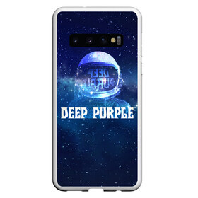 Чехол для Samsung Galaxy S10 с принтом Deep Purple Whoosh! в Белгороде, Силикон | Область печати: задняя сторона чехла, без боковых панелей | 2020 | cover | deep | galaxy | hard | logo | metal | music | new album | purple | rock | space | whoosh | дип | звезды | космонавт | космос | легендарная | легендарный | лого | метал | музыка | новый альбом | обложка | пепл | перпл | рок |