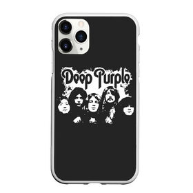 Чехол для iPhone 11 Pro матовый с принтом Deep Purple в Белгороде, Силикон |  | album | deep | hard | metal | purple | rock | альбом | британия | группа | метал | рок | хард | хеви