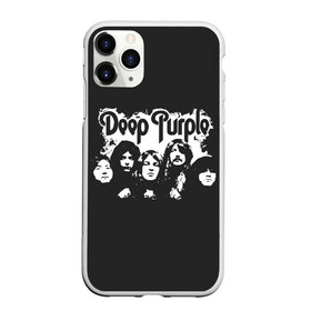 Чехол для iPhone 11 Pro Max матовый с принтом Deep Purple в Белгороде, Силикон |  | album | deep | hard | metal | purple | rock | альбом | британия | группа | метал | рок | хард | хеви