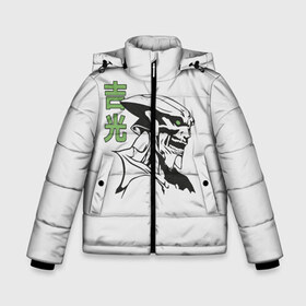 Зимняя куртка для мальчиков 3D с принтом Yoshimitsu Tekken в Белгороде, ткань верха — 100% полиэстер; подклад — 100% полиэстер, утеплитель — 100% полиэстер | длина ниже бедра, удлиненная спинка, воротник стойка и отстегивающийся капюшон. Есть боковые карманы с листочкой на кнопках, утяжки по низу изделия и внутренний карман на молнии. 

Предусмотрены светоотражающий принт на спинке, радужный светоотражающий элемент на пуллере молнии и на резинке для утяжки | game | jin | king | playstation | samurai | teken | tekken | yoshimitsu | боец | джин | ёсимицу | ёшимитсу | ёшимицу | железный | игра | иерглифы | йошимитсу | йошимицу | кинг | кулак | олдскул | плэйстэйшн | самурай | текен | теккен