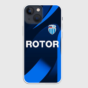 Чехол для iPhone 13 mini с принтом РОТОР Волгоград в Белгороде,  |  | fc | football club | rotor | rotor volgograd | sport | vlg | volgograd | волгоград | ротор | ротор волгоград | униформа | фирменые цвета | фк | форма | футбольная | футбольная форма ротор